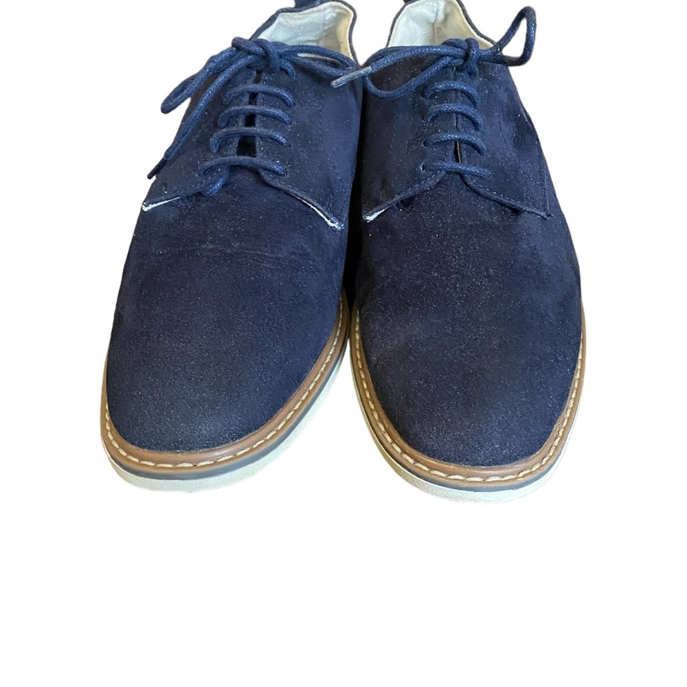 Men's Primark Blue Suede Oxford men Dress Shoes